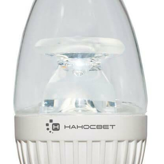 Лампа светодиодная диммируемая Наносвет E14 6,5W 2700K прозрачная LC-CDTCL-D-6.5/E14/827 L232