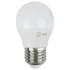 Лампа светодиодная ЭРА E27 7W 2700K матовая LED P45-7W-827-E27 Б0020550