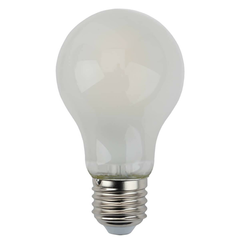 Лампа светодиодная филаментная ЭРА E27 7W 4000K матовая F-LED A60-7W-840-E27 frost Б0035032