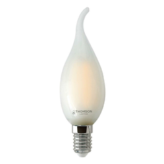 Лампа светодиодная филаментная Thomson E14 7W 6500K свеча на ветру матовая TH-B2346