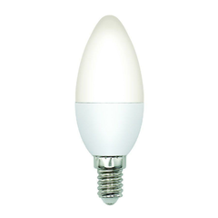 LED-C37-6W/3000K/E14/FR/S Лампочка Volpe LED-C37-SLS
