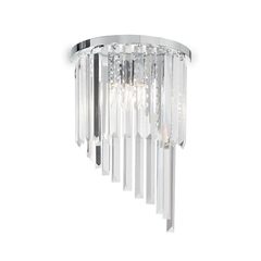Настенный светильник Ideal Lux Carlton AP3 Cromo 168913