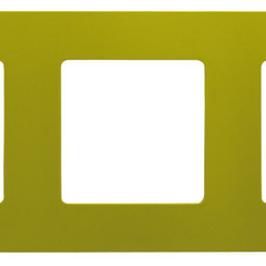 Рамка 3-постовая Legrand Etika зелёный папоротник 672543