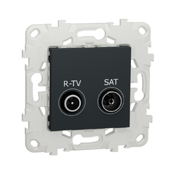 Розетка R-TV/SAT оконечная Schneider Electric Unica New NU545554